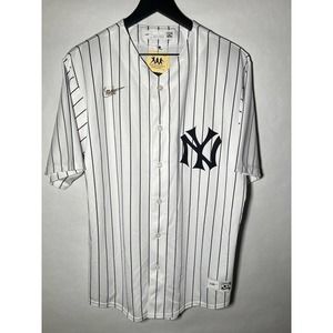 New Babe Ruth New York Yankees Nike Cooperstown Collection Player Jersey Men's L